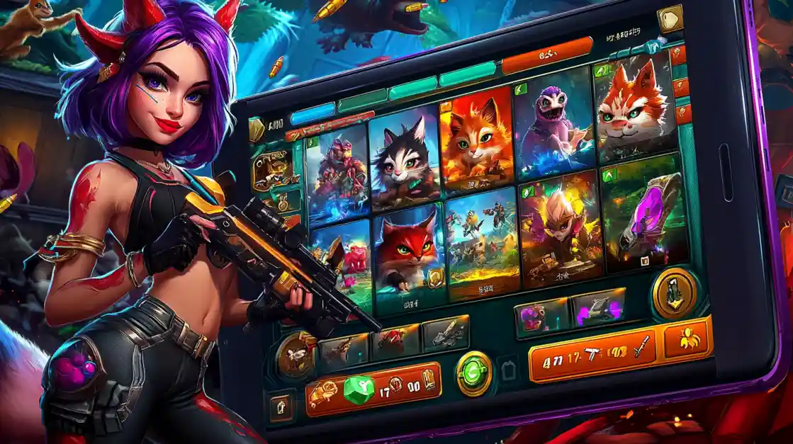 Digital slot machine screens with airplanes and neon Aviator game design. 